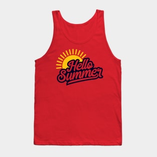 Hello Summer Sunshine Tank Top